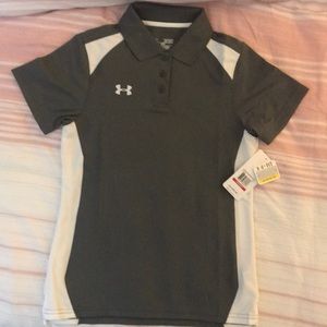 XS women’s Under Armour polo. New with tags.
